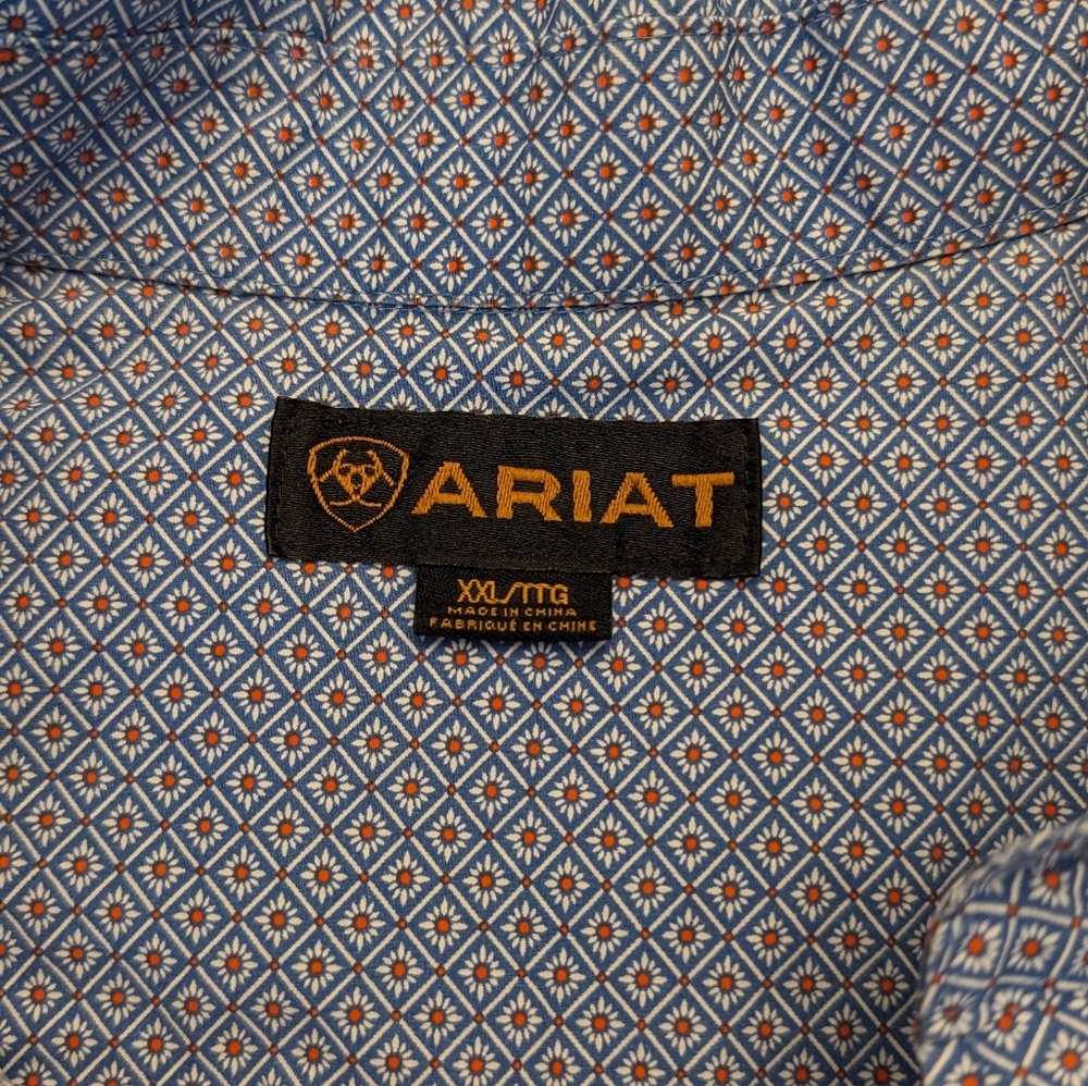 Arial long sleeve button down shirt